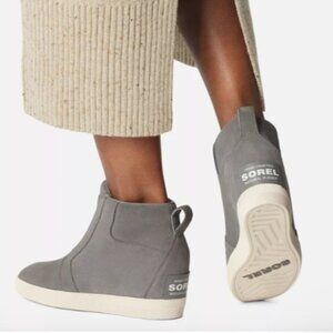 NEW Sorel Out N About Wedge Boots Waterproof Suede For Women 2511 5S3